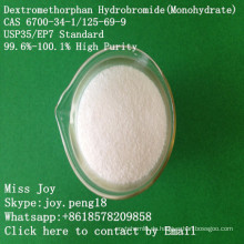 Super hoher Reinheitsgrad Dextromethorphan Hydrobromid-Monohydrat CAS 6700-34-1 / 125-69-9 Roh-API